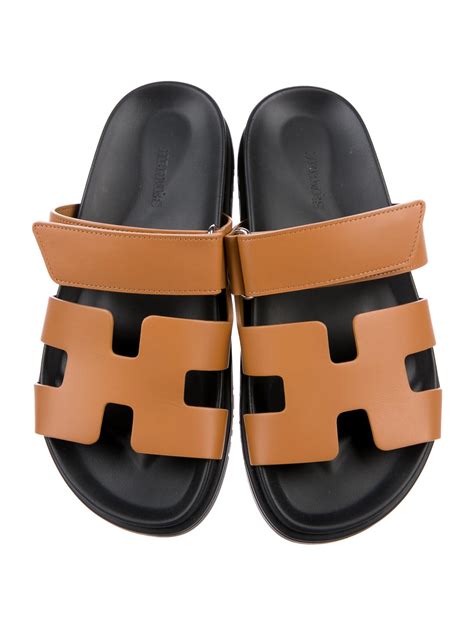 hermes slides woman|hermes sandals with ankle strap.